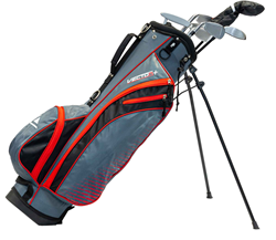 Longridge Men's Vector - 8 PC Set - Black/Orange -