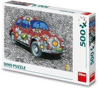 Dino Lackiertes VW Käfer - 500 Teile-2