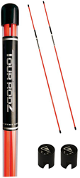 Longridge Golf Alignment Sticks 2 Stück orange - Trainingshilfe