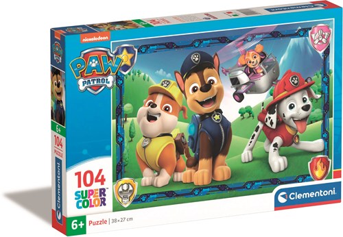 Clementoni Puzzle Paw Patrol - 104 Teile Karton Kinderpuzzle-2