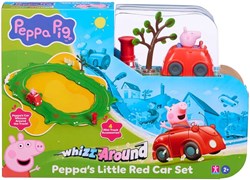 Chillfactor Peppa Pig Spielzeugauto Set - Peppas rotes Auto motorisiert