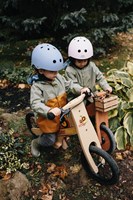 Kinderfeets Kinderhelm für Radfahren / Fahrradhelm für Kinder - matt Silver Sage Green-3