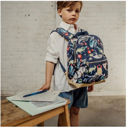 Pick & Pack Kinder Rucksack M navy - nachhaltiger Schulrucksack 10 Liter-3