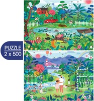 Pieces & Peace 2 Puzzles - Ode an den Frühling - 500 Teile