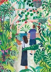 Pieces & Peace botanischer Garten Puzzle 1500 Teile bunt