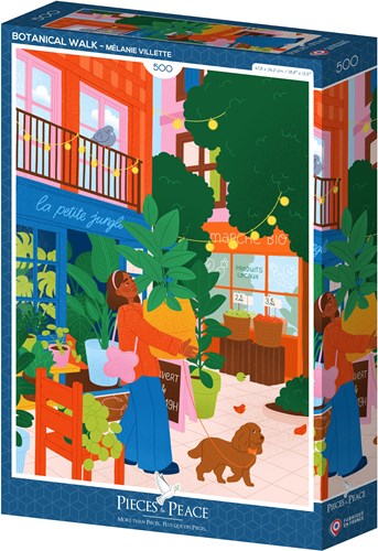 Pieces & Peace botanisches Puzzle - 500 Teile botanisches Spiel-2