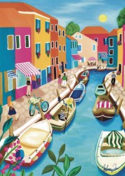 Pieces & Peace Puzzle Burano 1000 Teile buntes Spielzeug
