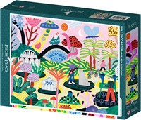 Pieces & Peace Puzzle Achterbahn - 1000 Teile buntes Spielzeug-2