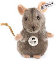 Steiff Kuscheltier Maus Piff grau - Plüschspielzeug 10 cm-3