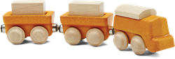 PlanToys Holzspielzeug Güterzug