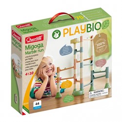 Quercetti Play Bio - Knikkerbaan (44-delig)