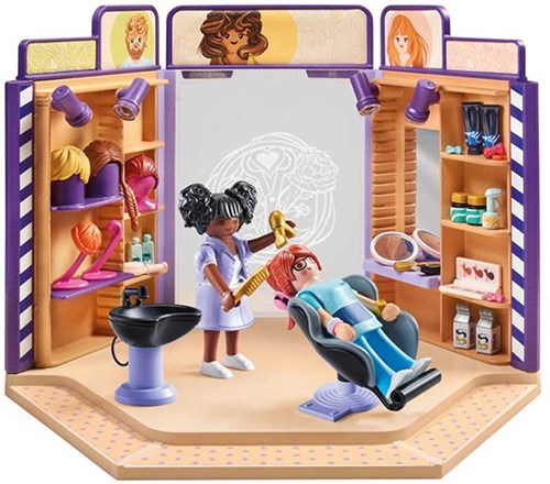 Playmobil Friseursalon Spielset My Life mit Zubehör-2