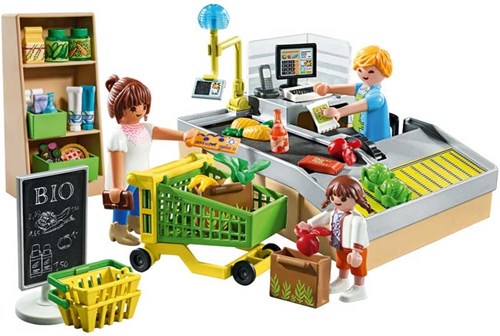 Playmobil Bio-Supermarkt Spielzeug Laden Stadtleben-2