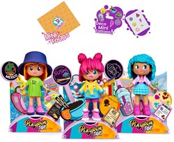 Pinypon Puppe Foodie Girl 11cm - bunte Minipuppe Spielzeug