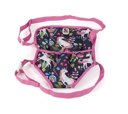 Bayer Chic 2000 Puppentrage Einhorn navy pink Babypuppen Zubehör