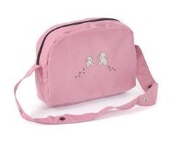 Bayer Chic 2000 Puppen Wickeltasche rosa Bärchen - Zubehör Babypuppe