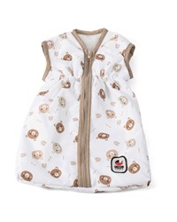 Bayer Chic 2000 Puppenschlafsack - beige Bärchen - Babypuppen Zubehör