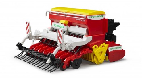 Bruder Pöttinger Vitasem 302ADD landwirtschaftliches Spielzeug Traktor Zubehör