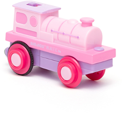 Bigjigs Powerful Pink Loco (batteriebetrieben) (6)