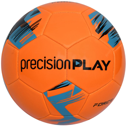 PrecisionPLAY Force Football - Fluo Orange/Fluo Blue/Black - 3