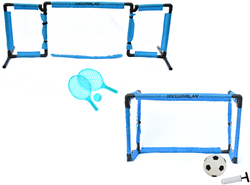 PrecisionPLAY Fußball- und Tennis Set - 2-in-1 Sportset für Kinder