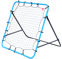 PrecisionPLAY Rebounder Fußballtrainer verstellbar 100x100cm Sportnetz