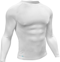 Precision Sport Thermoshirt Junior Weiß - Langarm - Baselayer S