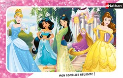 Nathan Puzzle Disney Princesses - 15 Teile Kinderpuzzle Karton