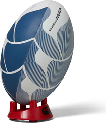 Canterbury Rugbyball Thrillseeker weiß/blau Größe 5 Trainingsball