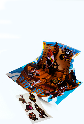 QwiToys Lernspielzeug 3 in 1 Playbook Time Travel-2