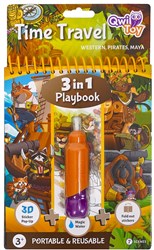 QwiToys Lernspielzeug 3 in 1 Playbook Time Travel