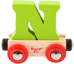 Bigjigs Buchstaben-Zug N