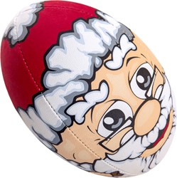 Gilbert Rugbyball Weihnachtsmann Größe 5 - Rugbyball für Kinder und Erwachsene