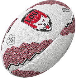 Gilbert Rugbyball Supporter Lyon Größe 5 bunt und langlebig