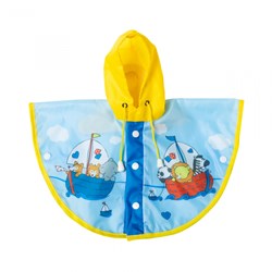 Heless Puppen Regen-Cape blau Sailing Friends 35-45cm wasserdicht