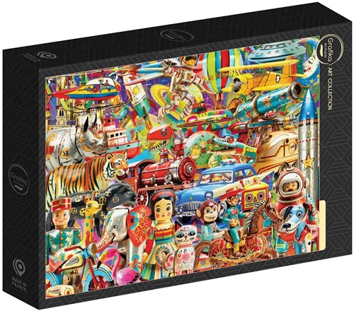 Grafika Retro Toys - 1000 Teile-2