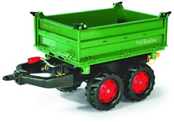 Rolly Toys Anhänger Megatrailer grün für Trettraktor Spielzeug