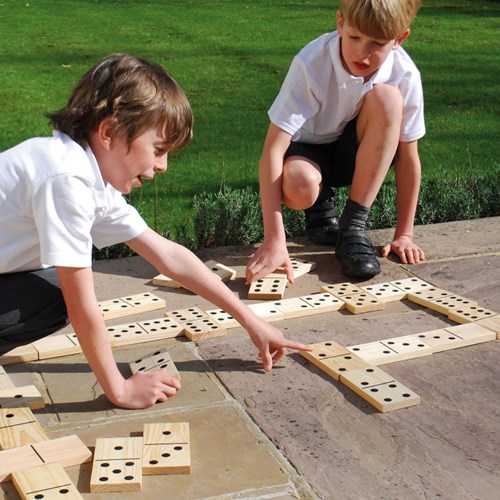 TickiT Holzdomino XXL Lernspielzeug 28-teilig-2