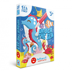 Sabbiarelli Kreatives Sandmalerei-Puzzle Unter dem Meer für Kinder