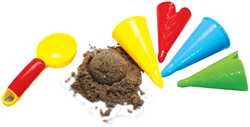 Gowi Sandformen Eiscreme - Strandspielzeug Set 5-teilig