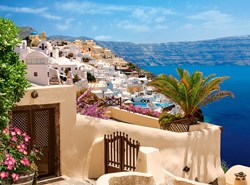 Castorland Puzzle Santorini Griechenland - Landschaft 2000 Teile