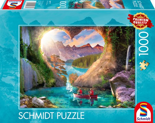 Schmidt Ausblick mit Herz - 1000 Teile-2