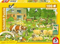 Schmidt Tierkinder auf dem Bauernhof - 100 Teile-2