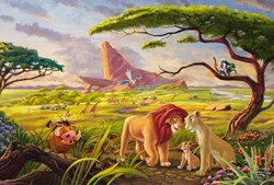 Schmidt Disney Puzzle - König der Löwen - Umweltfreundlich - 200 Teile