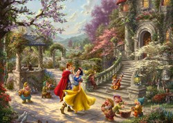 Schmidt Disney Puzzle Schneewittchen tanzt mit dem Prinzen 1000 Teile