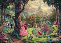 Schmidt Disney Puzzle Dornröschen 1000 Teile - Thomas Kinkade