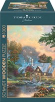 Schmidt Holzpuzzle - Am alten Mühlenbach - 1000 Teile-2