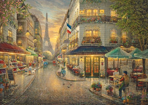 Schmidt Spiele Wooden puzzle - Picturesque Paris -  Teile