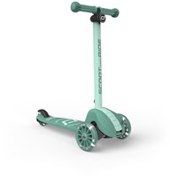 Scoot & Ride Kinderroller Highwaykick 3S Forest mit LED-Rädern und 2-fach Lenkung