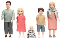 Lundby Puppenhaus Familie Charlie Set - 5-teilige Puppenhauspuppen-2